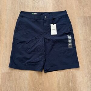 Stio Coburn Short Mens 34 Mountain Shadow Navy Blue Technical Hiking Outdoor